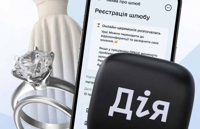 Когда заработает онлайн-бракосочетание в Дії – что сейчас известно