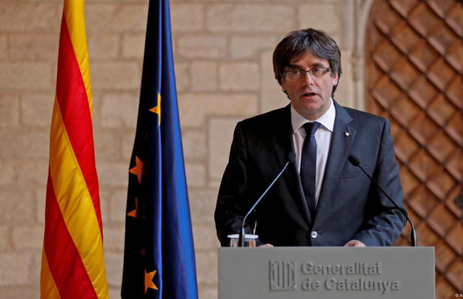 «Не собирался сдаваться испанскому правосудию»: бывший лидер Каталонии Пучдемон объяснил ситуацию со своим исчезновением