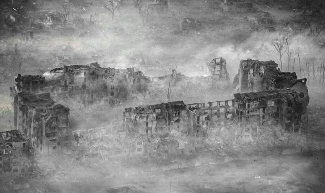 Британская разведка показала руины школ, вокзалов и жилых домов Бахмута после российских атак