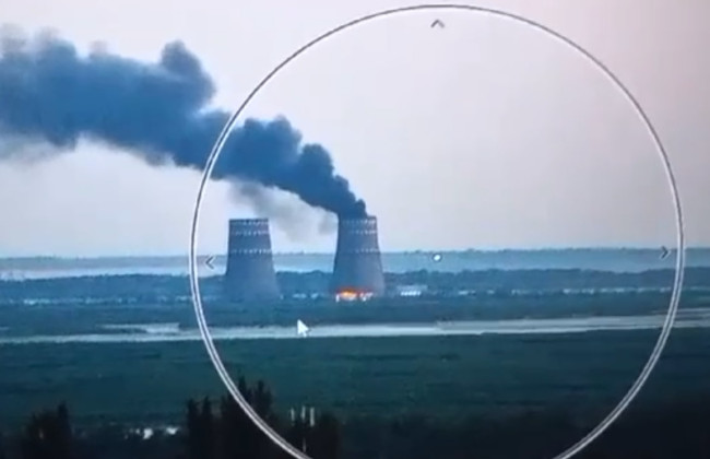 Російські окупанти влаштували пожежу на Запорізькій АЕС: Зеленський вимагає від МАГАТЕ термінової реакції