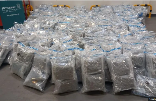 В Ирландии в порте изъяли каннабис стоимостью более 16 миллионов евро