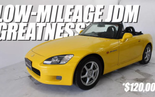 Капсула времени: найден кабриолет Honda S2000 с пробегом всего 1200 км за $125 000
