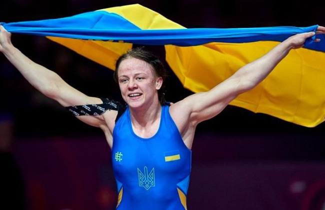 Украинка Ирина Коляденко завоевала серебро по вольной борьбе на Олимпийских играх