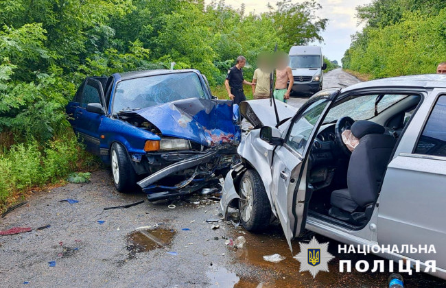В Одесской области произошла серия ДТП, в результате которых двое погибших и четверо раненых, среди них есть дети
