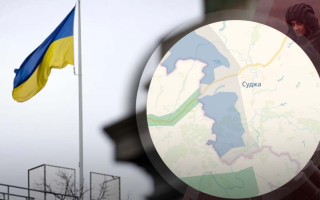 Украинские военные публикуют видео с центральной площади города Суджа Курской области