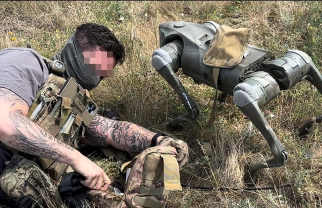 Украина ввела в бой на Донбассе более 30 собак-роботов, — СМИ