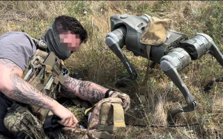 Украина ввела в бой на Донбассе более 30 собак-роботов, — СМИ