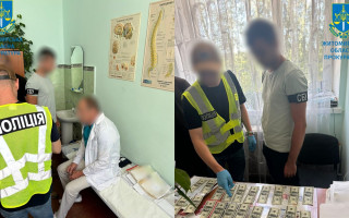 В Житомире врача разоблачили на взятке в 2 тысячи долларов за установление инвалидности