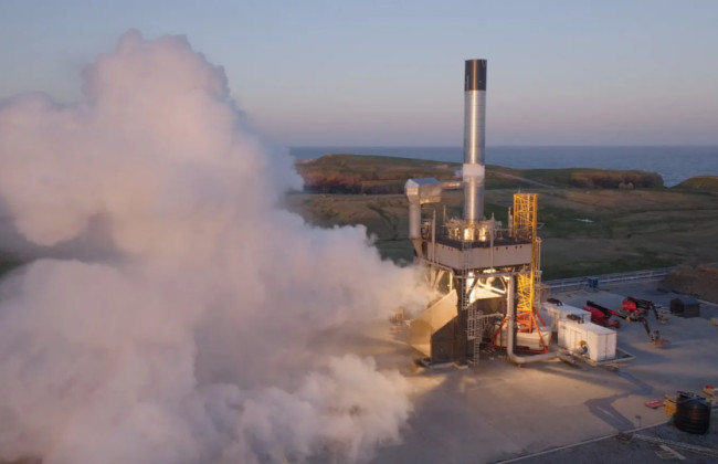 Немецкая ракета RFA One взорвалась во время испытаний перед первым запуском