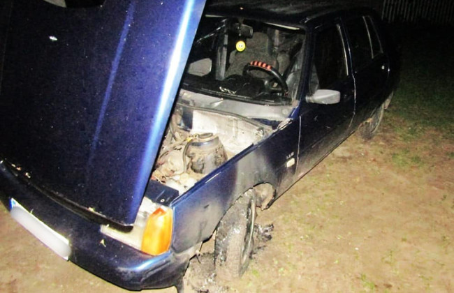 На Житомирщине бывшего мужа женщины подозревают в поджоге авто нынешнего избранника