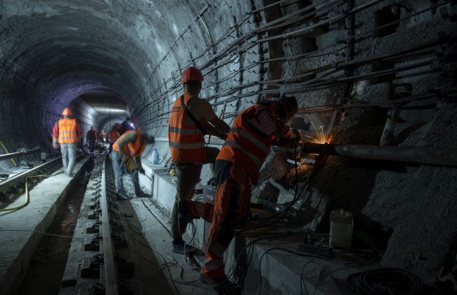 Ремонт в метро между станциями «Демеевская» – «Лыбидская» на завершающем этапе – Кличко