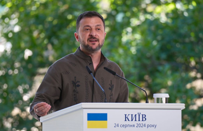 Концом войны станет восстановление территориальной целостности Украины, – Владимир Зеленский