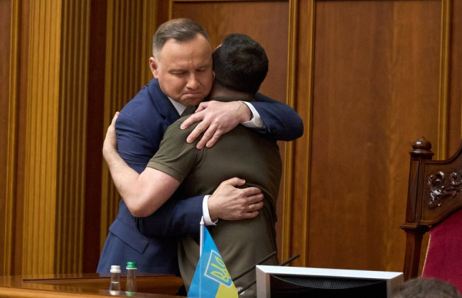 Анджей Дуда прибыл в Киев на День Независимости Украины