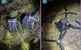 На Волині судитимуть членів злочинної групи, які дронами переміщували через кордон смолу канабісу