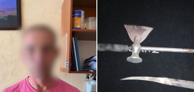 Ударил кухонным топором по голове — в Киевской области задержали злоумышленника