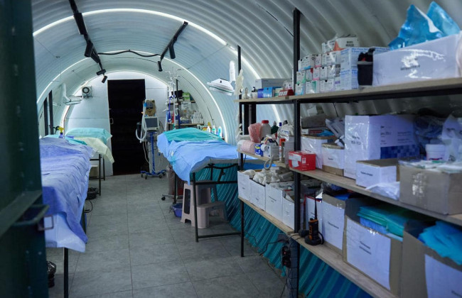 Минобороны ввело в эксплуатацию первый подземный стабилизационный пункт для ВСУ