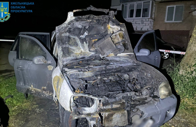 В Киеве и Хмельницком задержали четырех мужчин по подозрению в поджоге военных