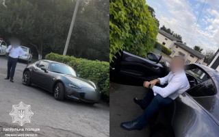 На Рівненщині водій приїхав до патрульних п'яним, щоб забрати своє посвідчення, яке в нього вилучили за п'яну їзду
