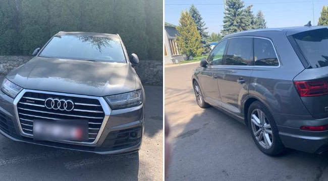 Во Львовской области обнаружили авто премиального класса, которое ввезли как гуманитарную помощь