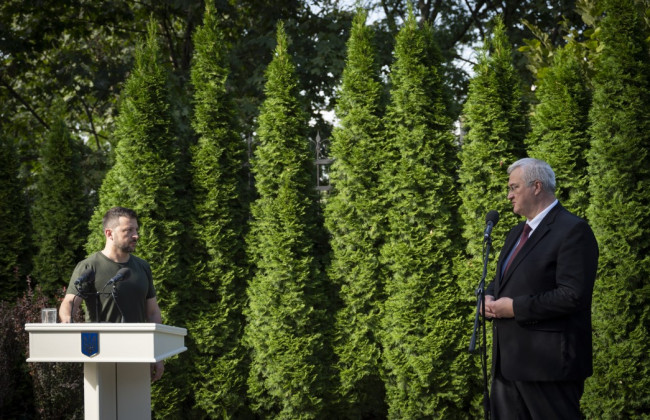 В этом году нужен второй результативный Саммит мира – Зеленский во время представления нового главы МИД