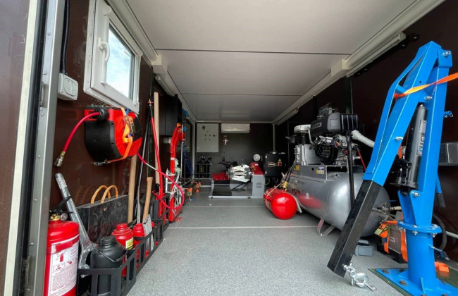 Мобильные мастерские для ремонта техники на поле боя украинского производства допущены к поставке ВСУ