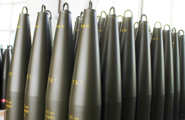 Украина начала производство артснарядов калибра 155 мм