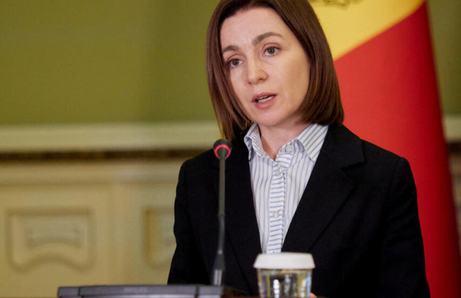 Землетрус перервав інтерв’ю президентки Молдови в прямому ефірі