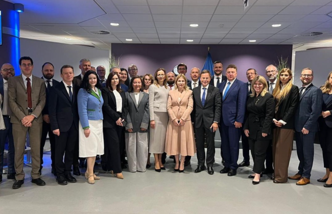 Представители КСУ приняли участие в двусторонней встрече Украины и Еврокомиссии по осуществлению скрининга соответствия законодательства Украины праву ЕС