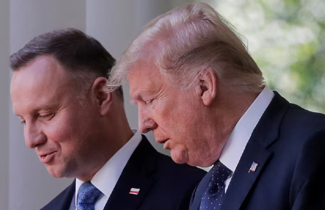 Дональд Трамп и Анджей Дуда выступят вместе на предвыборном мероприятии в Пенсильвании