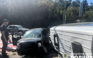 В Голосеевском районе Киева произошло смертельное ДТП, фото