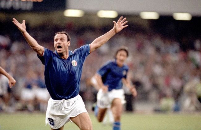 В Италии умер лучший бомбардир чемпионата мира 1990 года Сальваторе Скиллачи