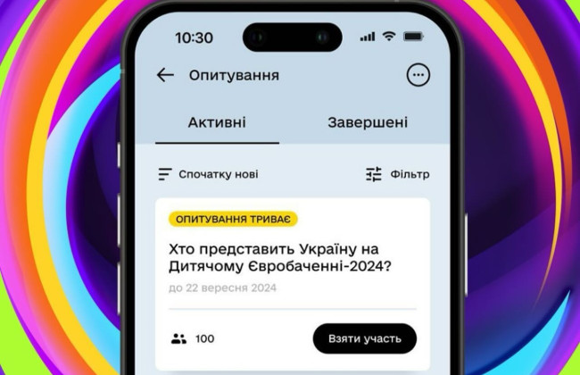 В Дії открыли голосование за победителя Нацотбора на детский конкурс Евровидение-2024