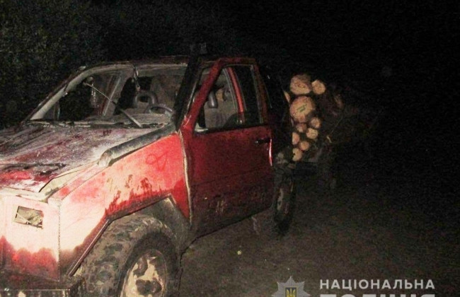 У жителя Ровенской области, который перевозил незаконно срубленную древесину, конфисковали авто и передали ВСУ