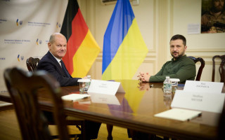 Володимир Зеленський розкрив деталі зустрічі з Олафом Шольцем