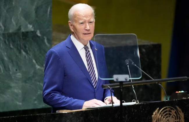 Джо Байден заверил, что поддержка США Украины будет продолжаться до достижения «справедливого и длительного мира»