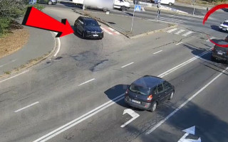 У Києві покарали водія Mercedes-Benz, який не надав перевагу в русі поліцейським — відео