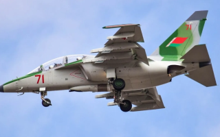 Білоруський навчально-бойовий літак Як-130 вторгся на територію України — що відомо