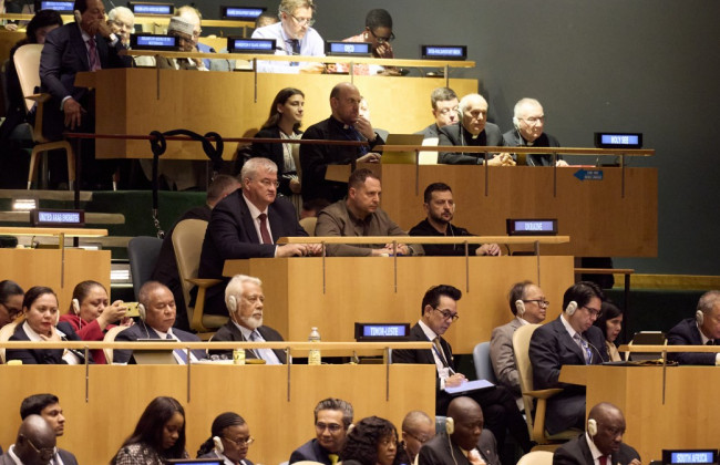 Владимир Зеленский в Совбезе ООН отметил необходимость второго Саммита мира, чтобы положить конец войне