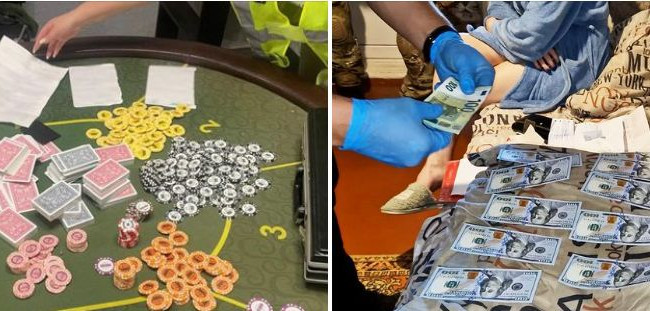 В Черниговской области разоблачили подпольное казино с миллионными ставками