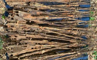 Поблизу кордону з Польщею виявили схрон вогнепальної зброї, фото