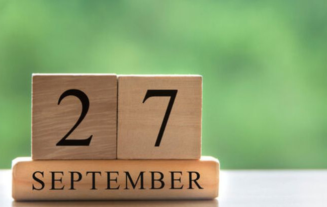 27 сентября — какой сегодня праздник и главные события