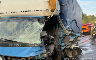 На Сумщині сталася автотроща – зіткнулися дві вантажівки