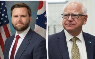 Кандидаты в вице-президенты США Джей Ди Вэнс и Тим Уолз проведут дебаты