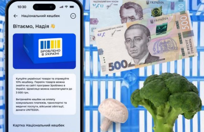 Українцям нарахували вже 42 млн грн Національного кешбеку