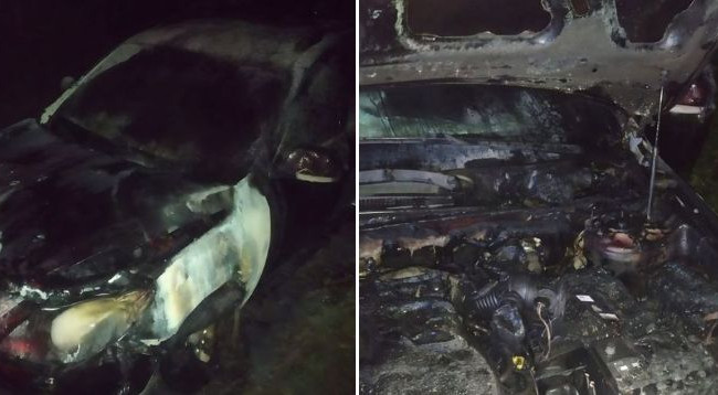 В Киевской области мужчина, чтобы отомстить знакомому, поджег его автомобиль