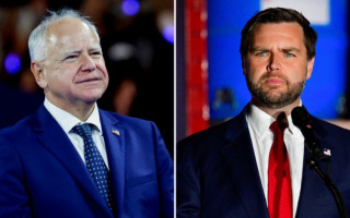 Тему Украины не поднимали: кандидаты в вице-президенты США Джей Ди Венс и Тим Уолз провели дебаты