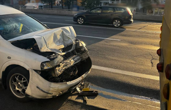 Киев оказался на первом месте в Украине по количеству ДТП с пострадавшими