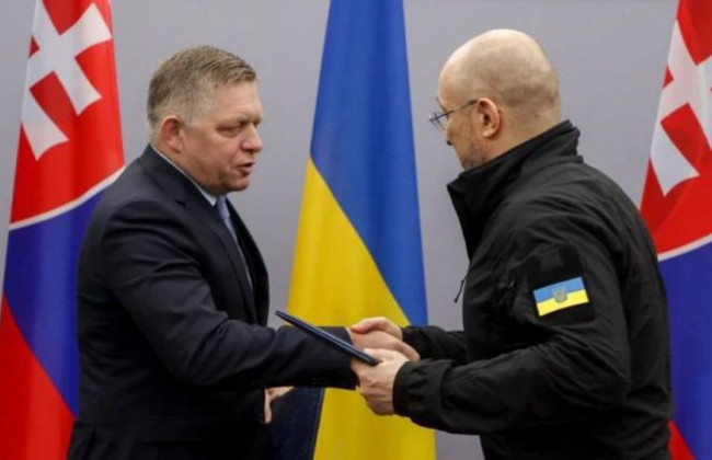 На Закарпатье началась встреча Дениса Шмыгаля и Роберта Фицо