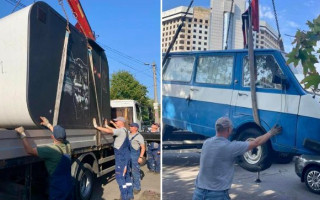 Автолавки, терминалы и МАФы — за сентябрь в Киеве демонтировали более 300 элементов благоустройства, фото