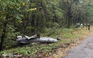 На Черниговщине саперы подорвали часть управляемой авиационной ракеты Х-59